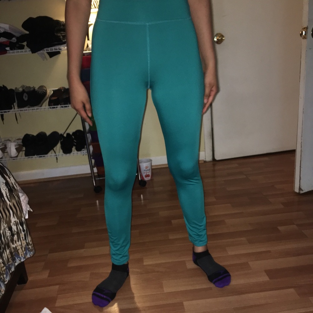 Turquoise Leggings
